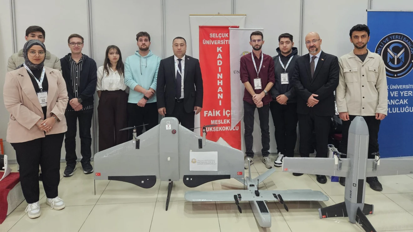 Savunma Sanayi Buluşmalarında Selçuk Üniversitesinin stantlarına yoğun ilgi