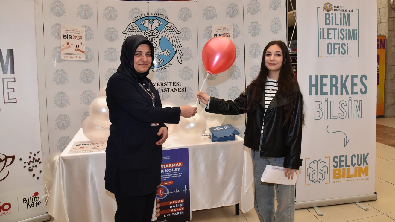 Selçuk Üniversitesinde organ bağışının önemine dikkat çekildi
