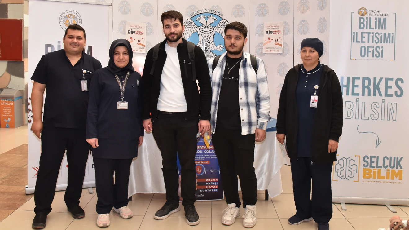 Selçuk Üniversitesinde organ bağışının önemine dikkat çekildi