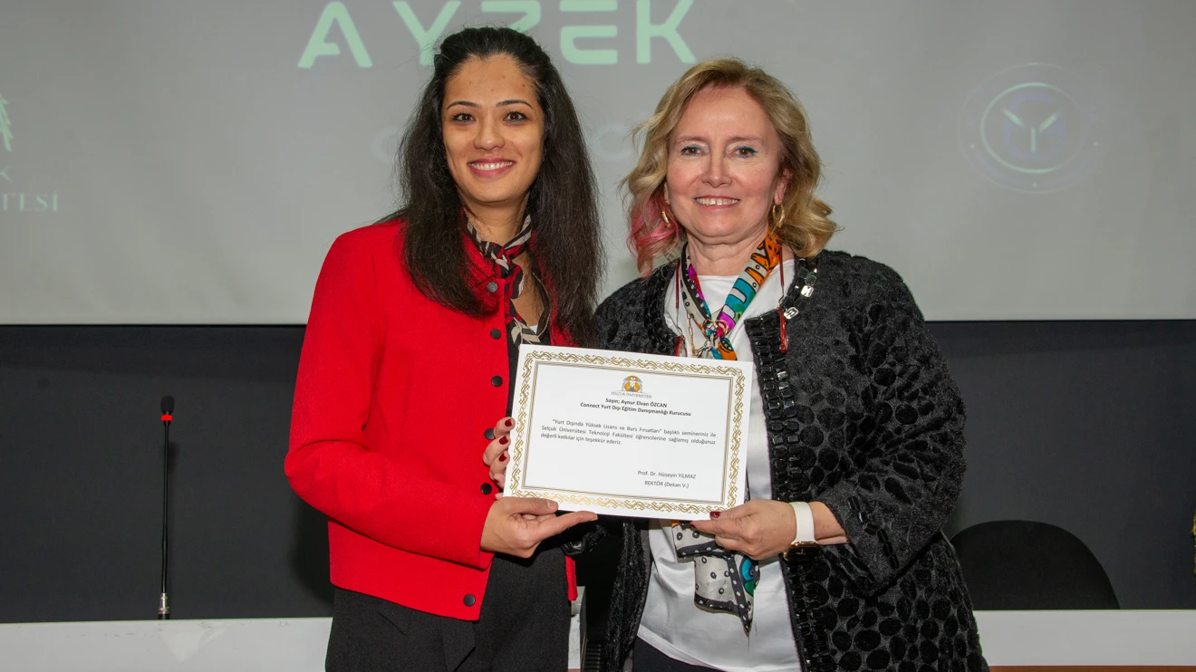 Öğrencilere Yurt Dışında Lisansüstü Eğitim ve Burs İmkanları anlatıldı