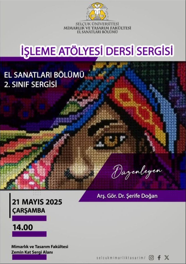 İŞLEME ATÖLYESİ DERSİ SERGİSİ