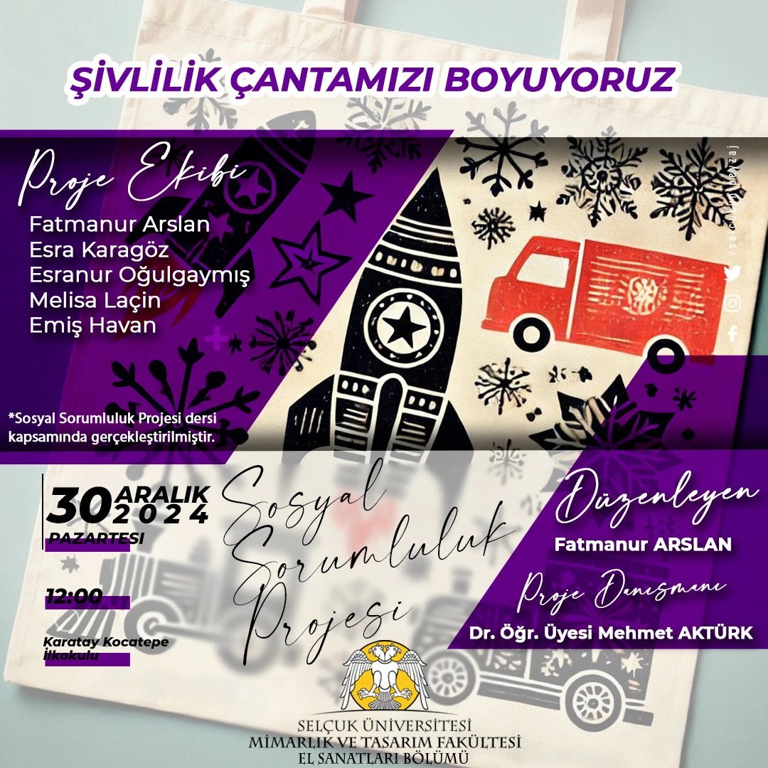 Şivlilik Çantamızı Boyuyoruz