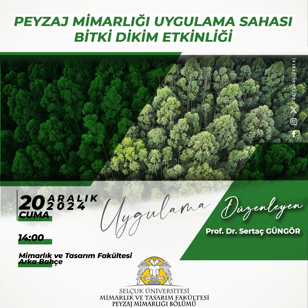 Bitki Dikim Etkinliği