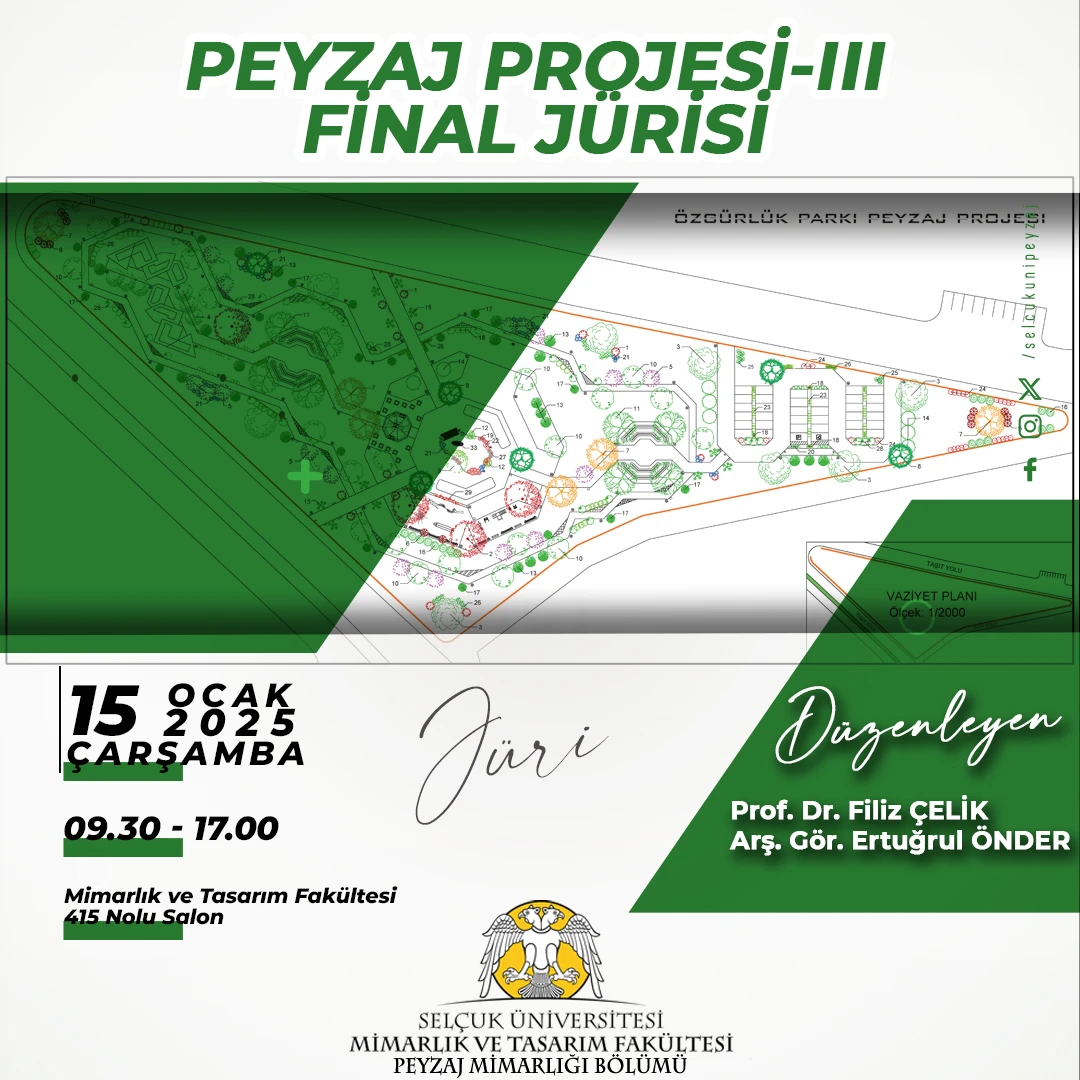 Peyzaj Projesi-III Dersi Final Jürisi