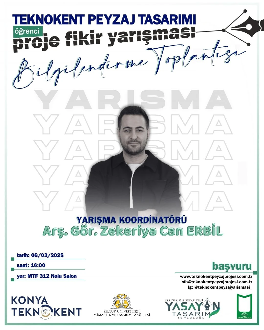 Teknokent Peyzaj Tasarımı Proje Fikir Yarışması Bilgilendirme Toplantısı