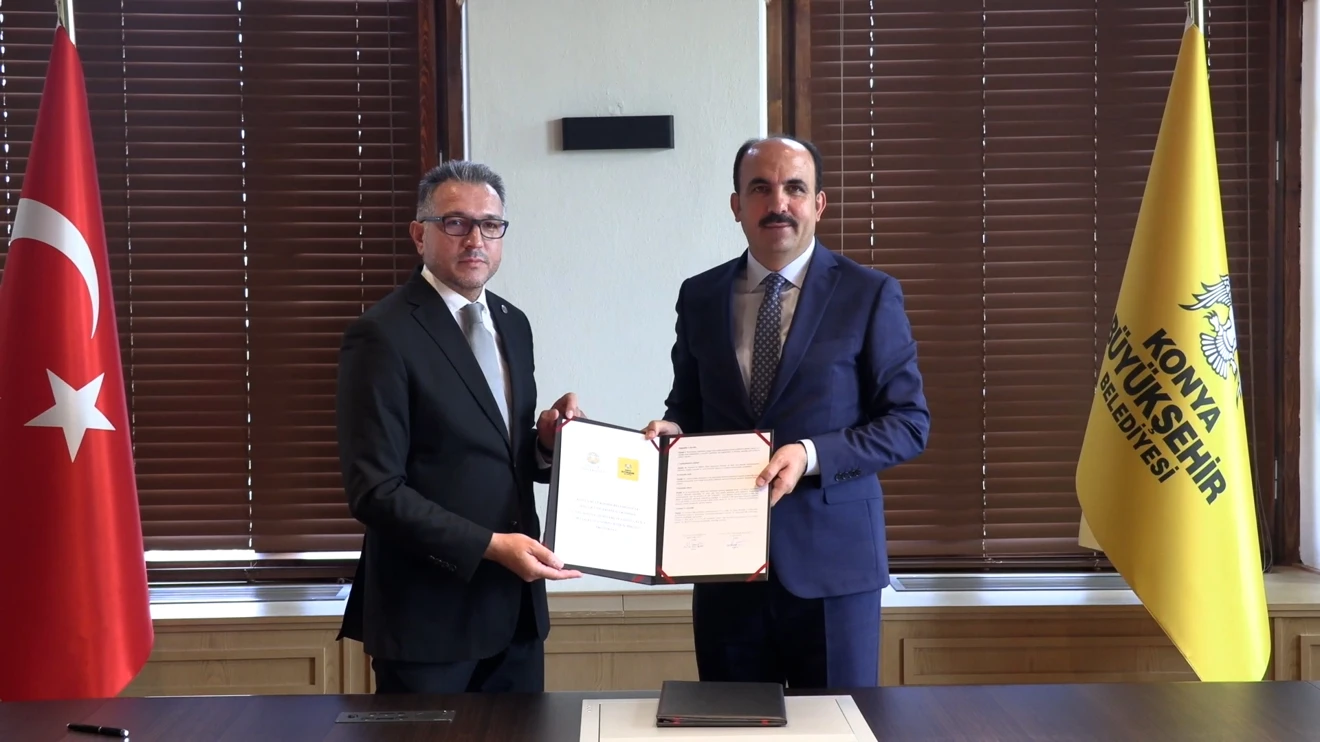 Konya Büyükşehir Belediyesi ile İş Birliği Protokolü İmzalandı