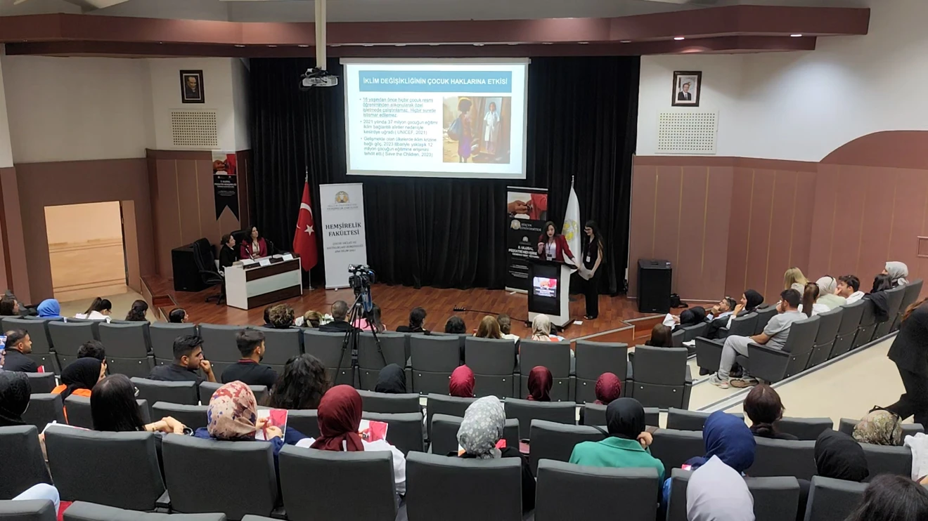 İklim değişikliğinin çocuklara yansıması tartışıldı