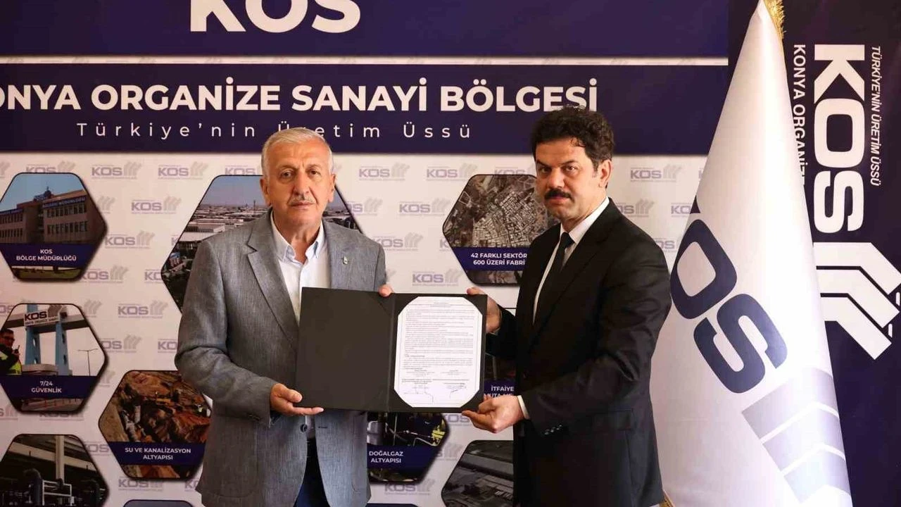 Selçuk Üniversitesi ve KOS İş birliğiyle sanayide meslek yüksekokulu açılacak