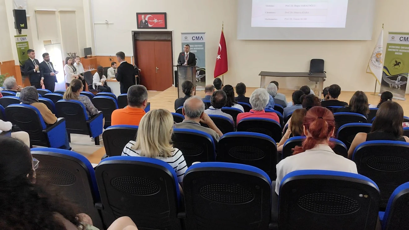 Matematiksel analiz çalışmaları, uluslararası ölçekte tartışılacak