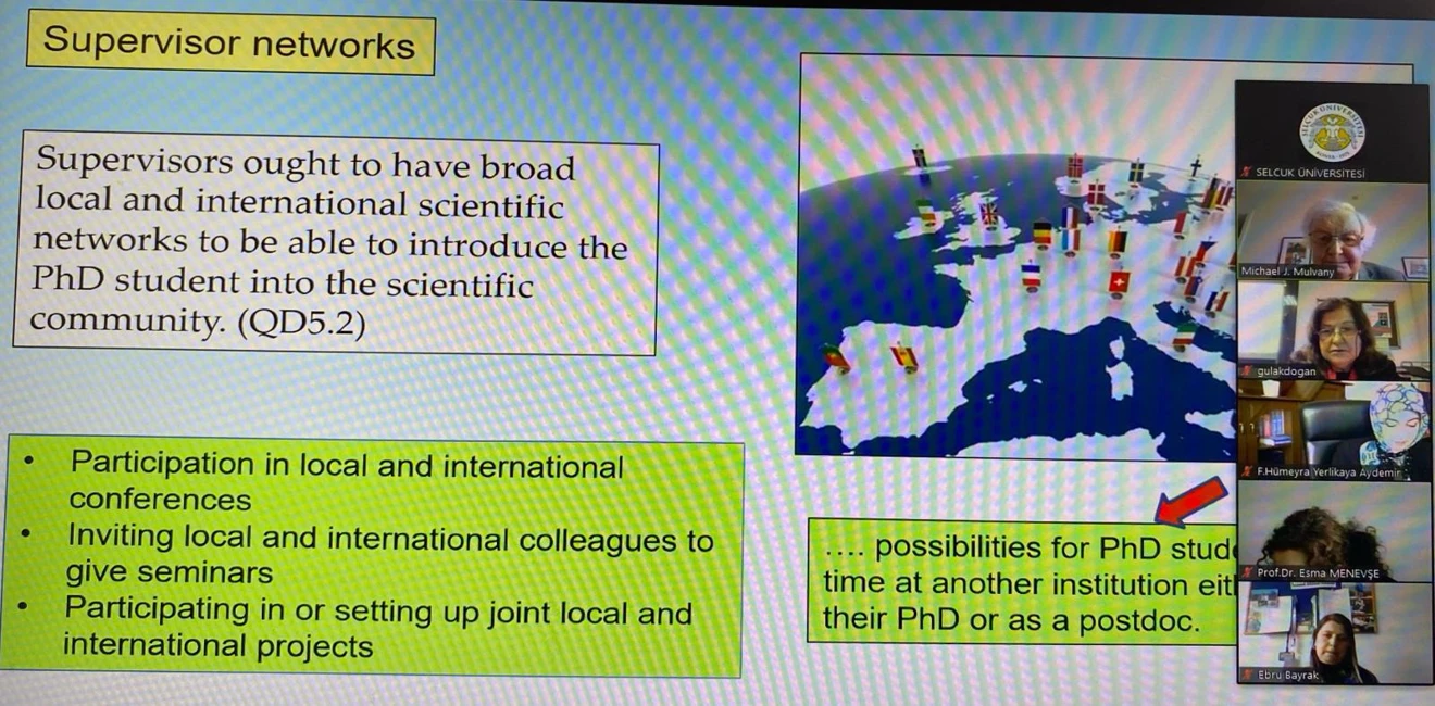 ORPHEUS - SU Sağlık Bilimleri Enstitüsü Danışmanlık Çalıştayı çevrimiçi olarak gerçekleştirildi.