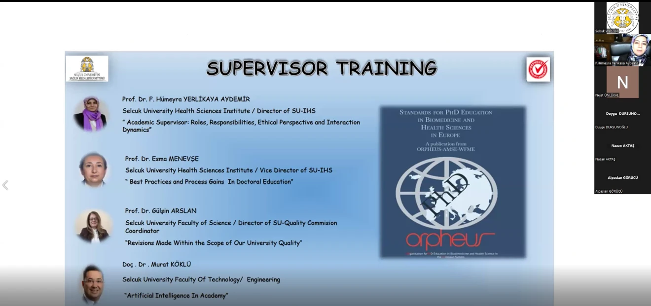 Lisansüstü Danışmanlık Eğitimi