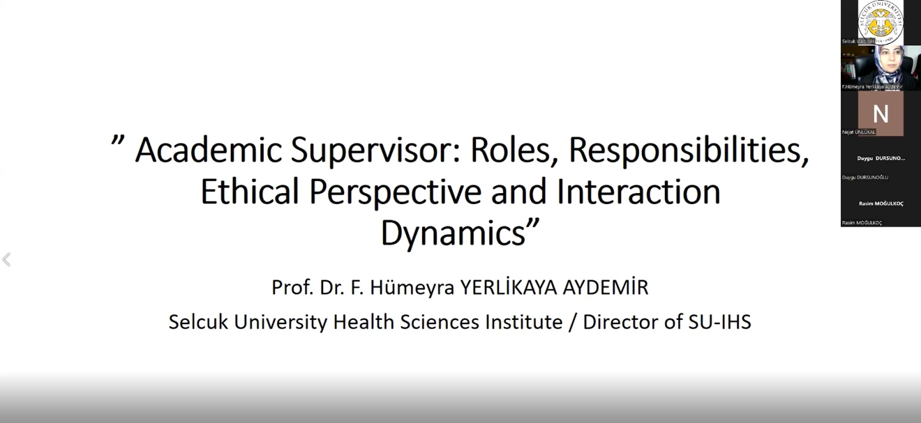 Lisansüstü Danışmanlık Eğitimi