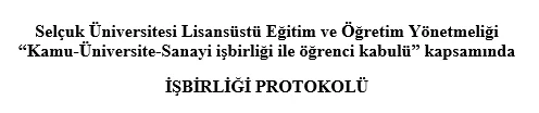 Student Admission through Public - University - Industry Cooperation