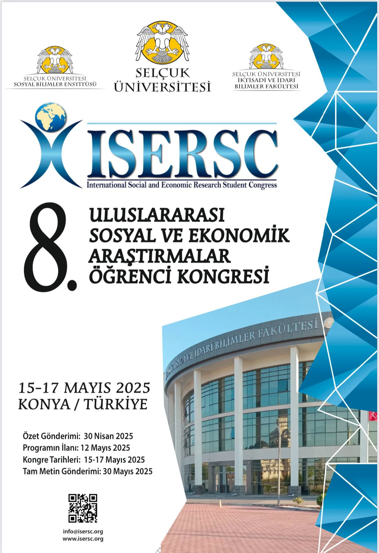 8. Uluslararası Sosyal ve Ekonomik Araştırmalar Öğrenci Kongresi