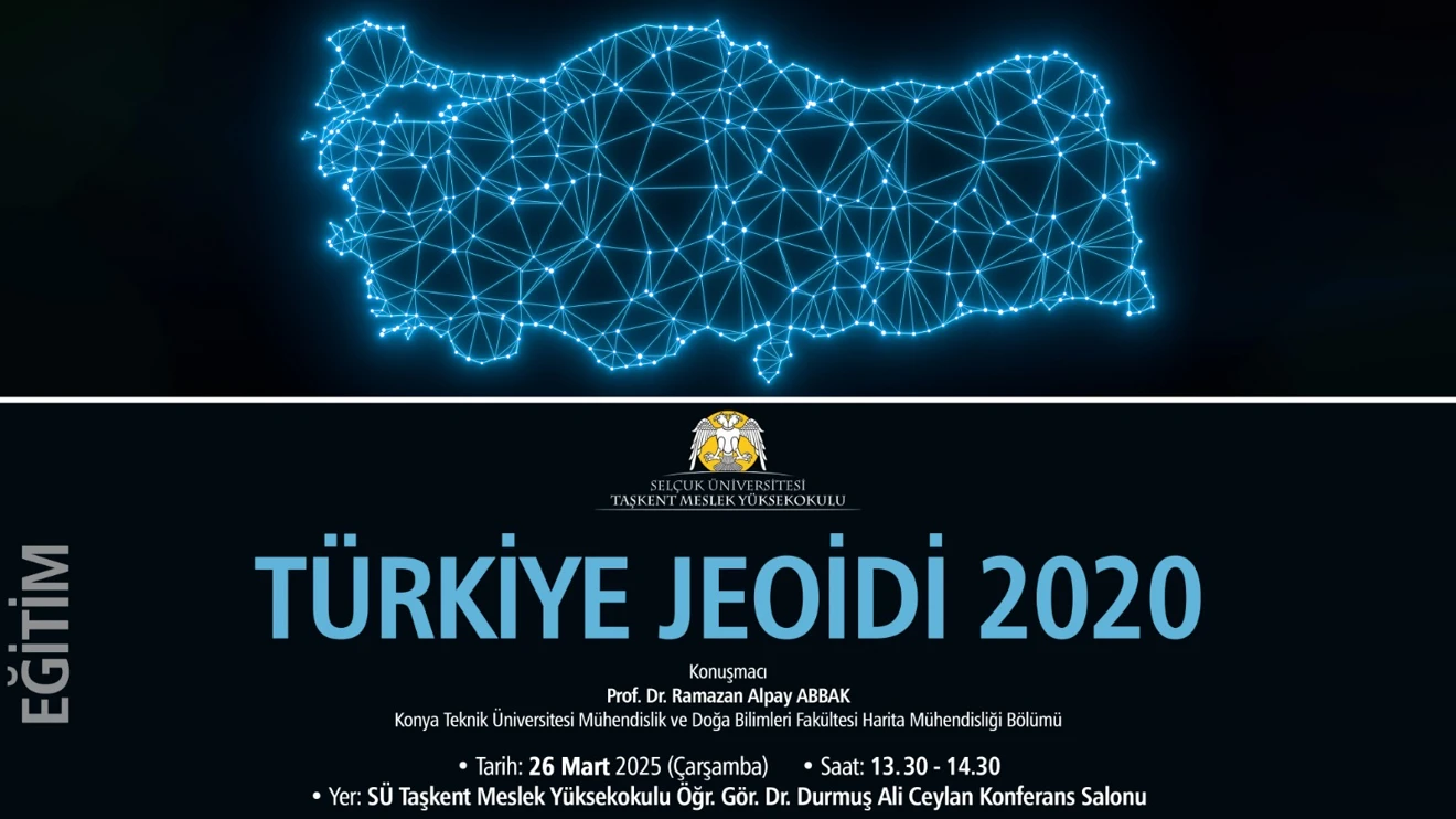 TÜRKİYE JEOİDİ 2020 