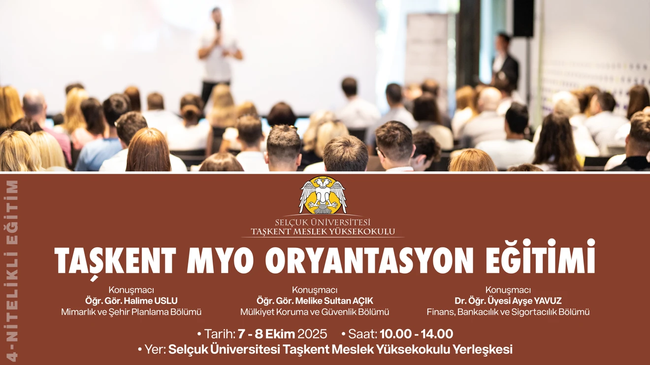 Taşkent MYO Oryantasyon Eğitimi