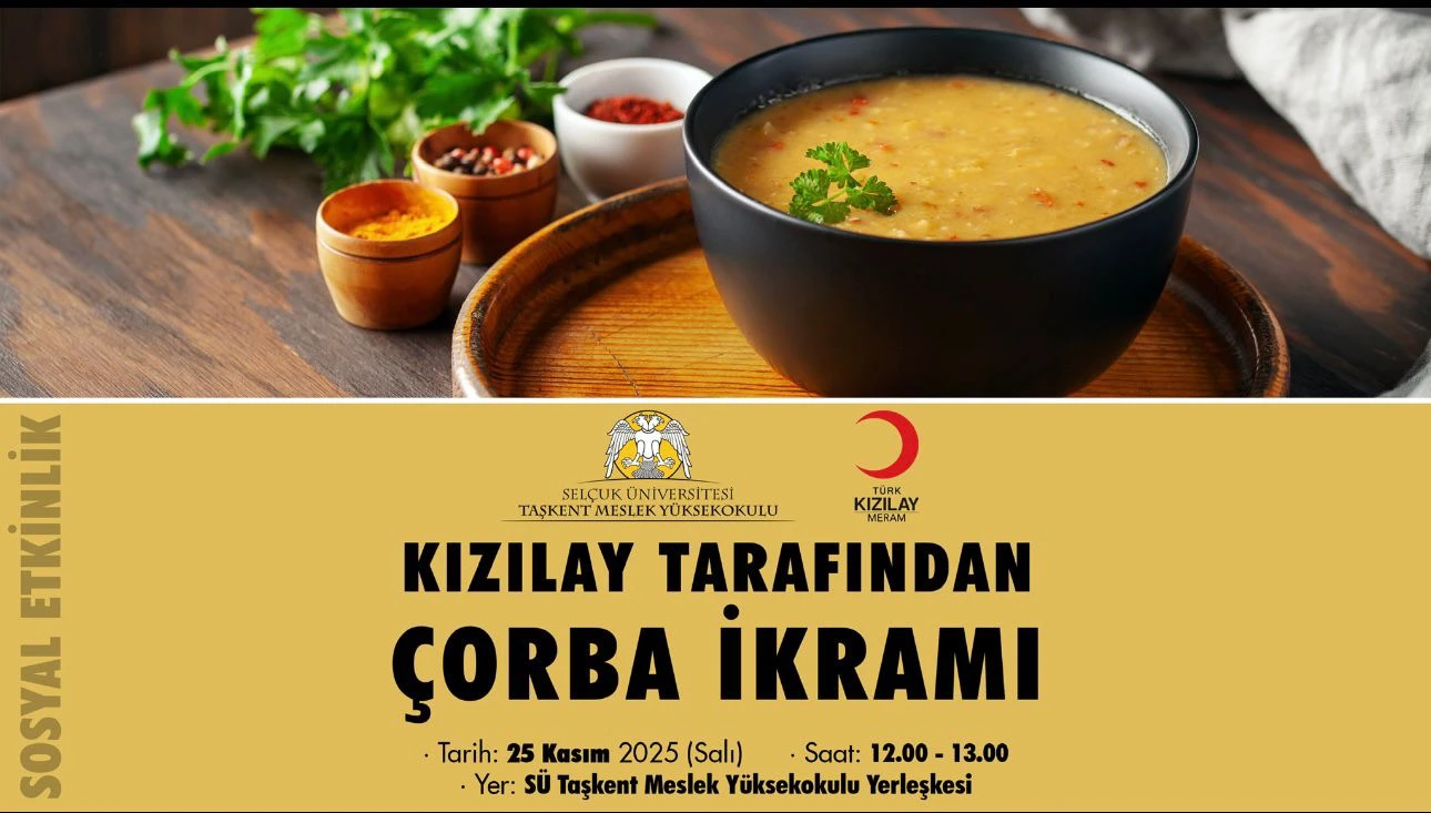 KIZILAY TARAFINDAN ÇORBA İKRAMI