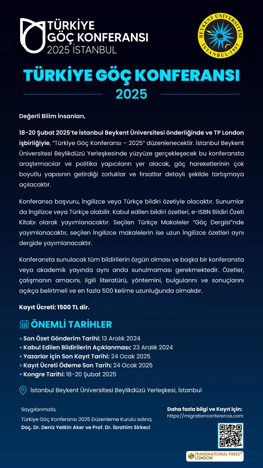 GÖÇ KONFERANSI