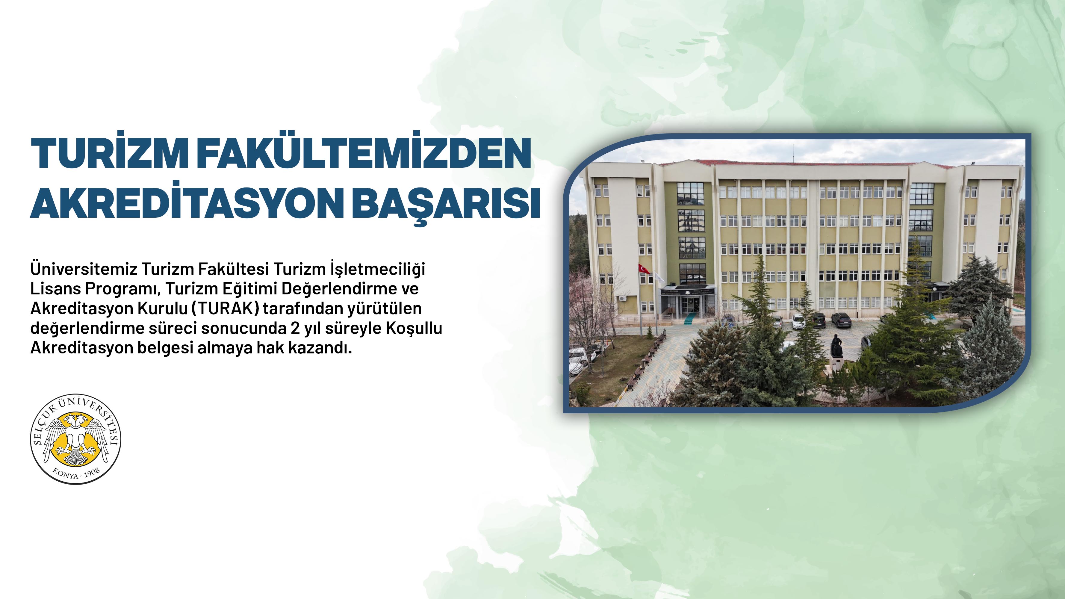 Turizm Fakültemizden Akreditasyon Başarısı