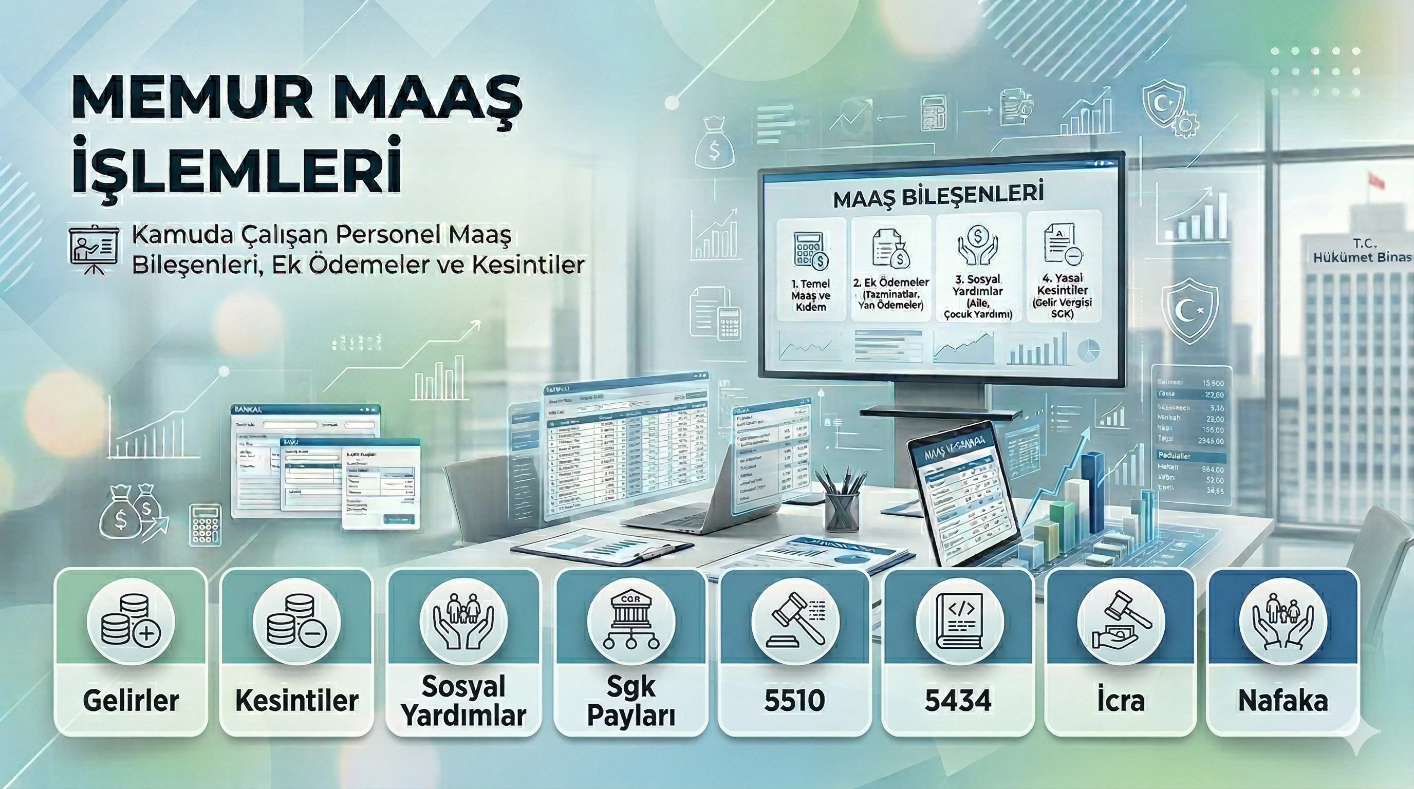 Memur ve Akademik Personel Maaş Uygulamaları İşlemleri