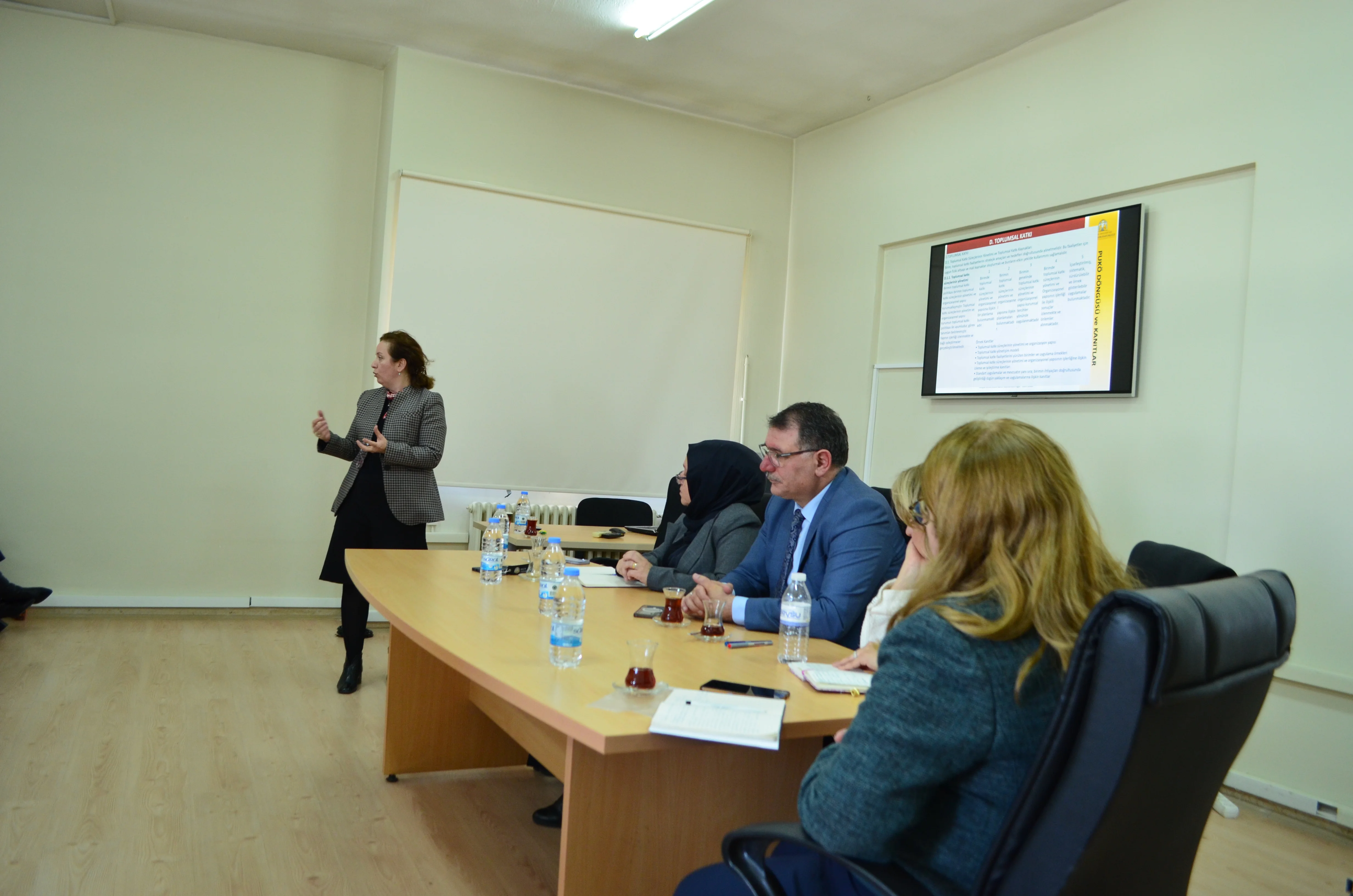 Kalite Komisyonu Fakültemizi Ziyaret Etti