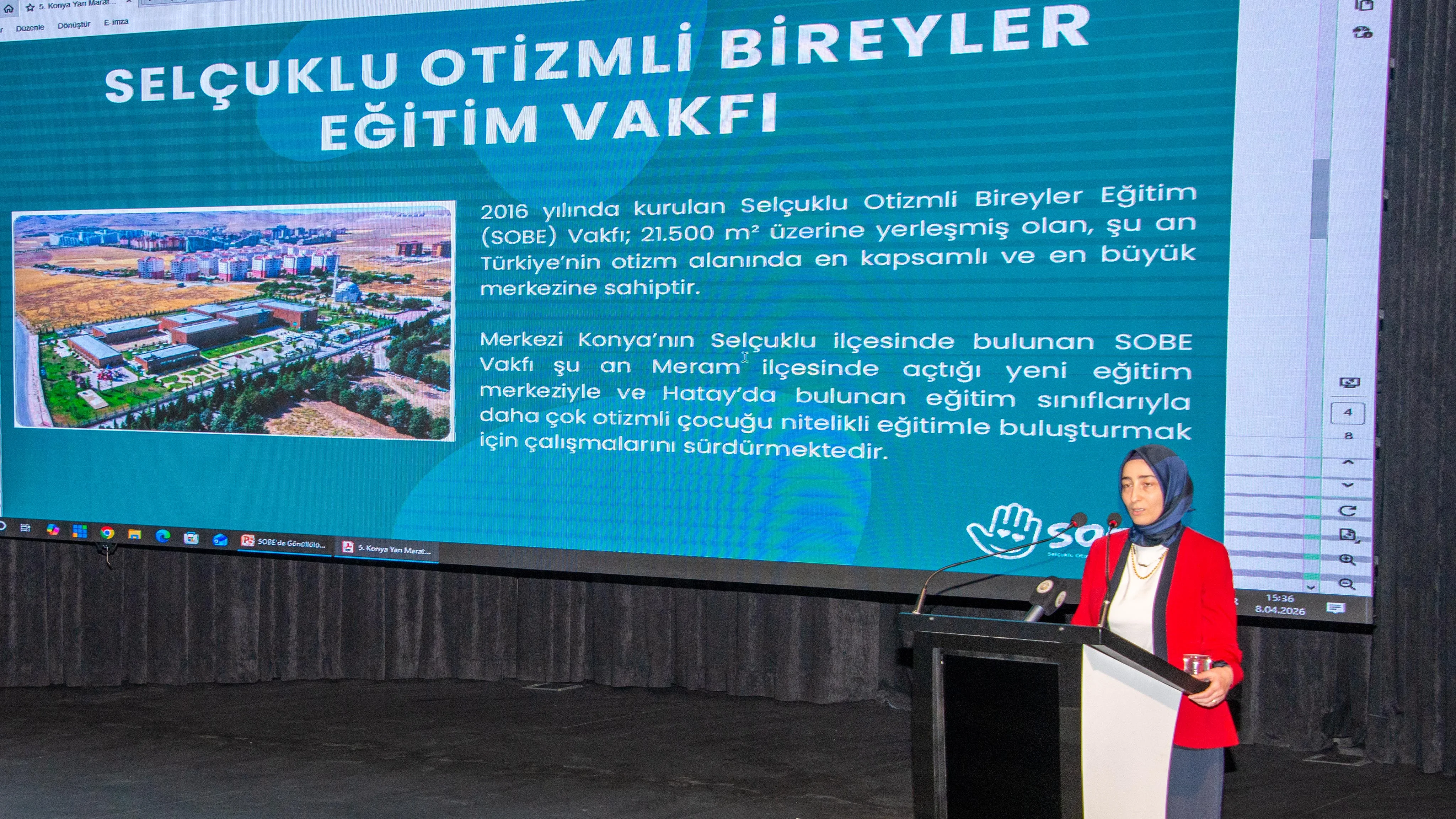 Selçuk Üniversitesinde öğrenciler, otizm farkındalığı için buluştu