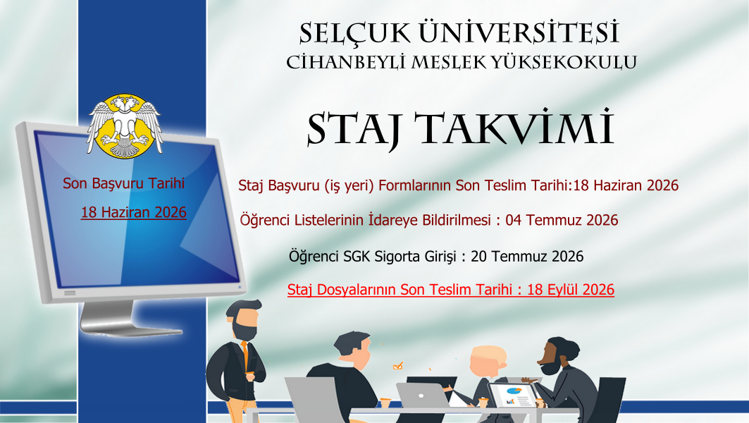 Staj TAKVİMİ