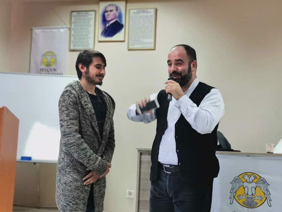 İlahiyatçı Yazar Ahmet Bulut Hocamız Yüksekokul Öğrencilerimize Konferans Verdi.