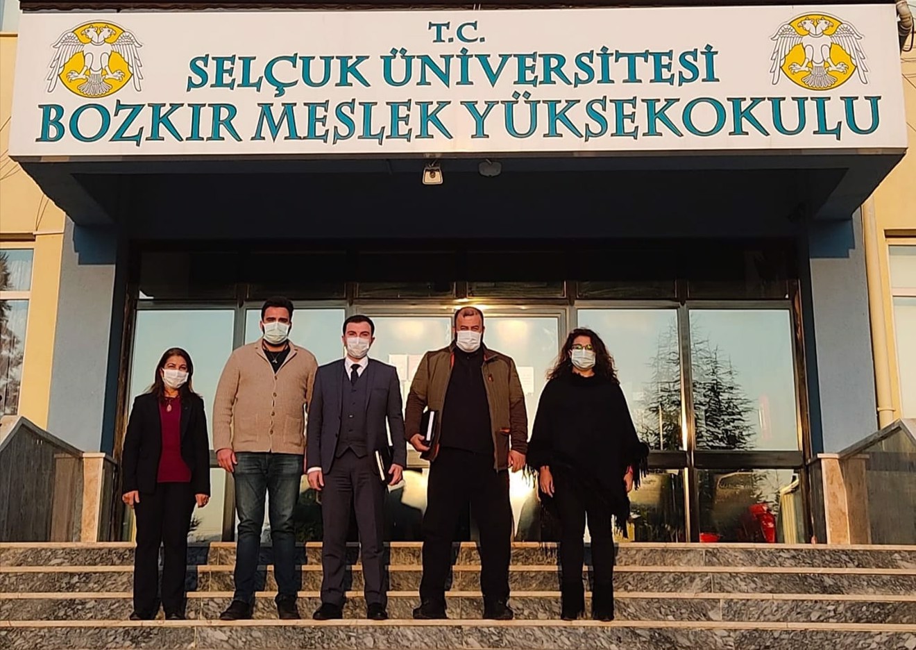 Selçuk Üniversitesi Rektör Danışmanı Dr. Öğr. Üyesi Yusuf Uzun ve Özel Kalem Müdürü Mustafa Said Aydın' ın Okulumuza Ziyareti