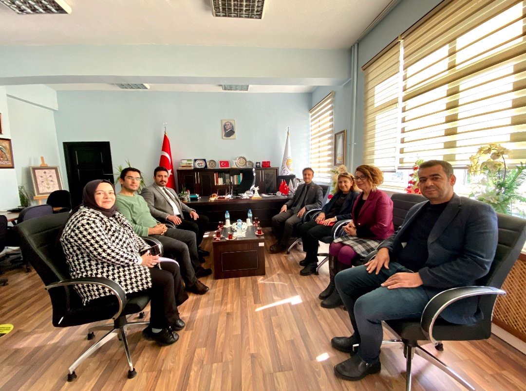 Bozkır Kaymakamı Sn. Ahmet Berkay DENİZ Yüksekokulumuzu Ziyaret Etti.