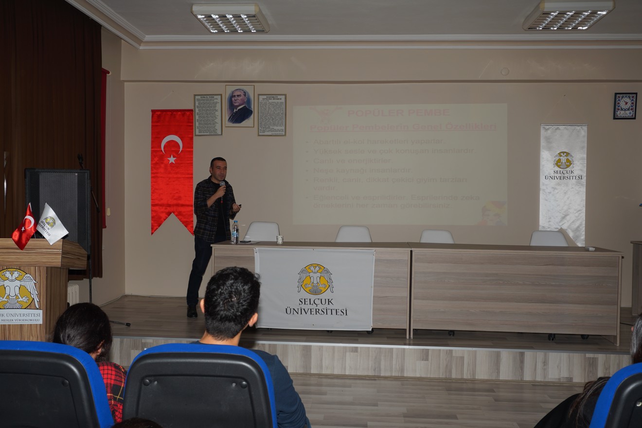 Yüksekokulumuzda "İnsanları Ne Kadar Tanıyorsunuz" Semineri Gerçekleştirildi