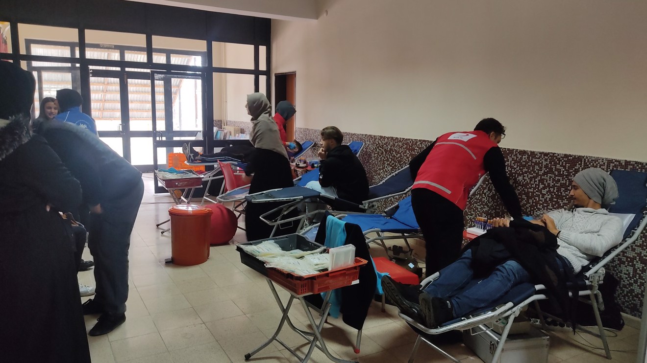Yüksekokulumuzda Kan Bağışı Gerçekleşti
