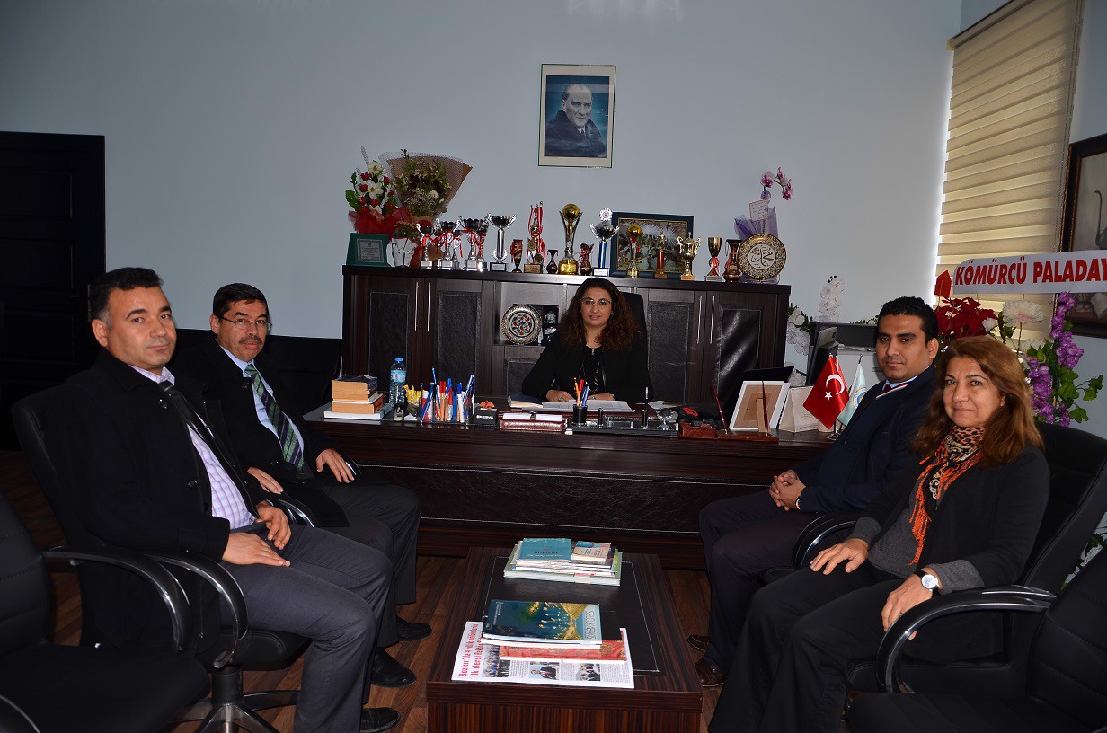 BOZKIR MİLLİ EĞİTİM MÜDÜRÜ VE ŞUBE MÜDÜRLERİNDEN HAYIRLI OLSUN ZİYARETİ