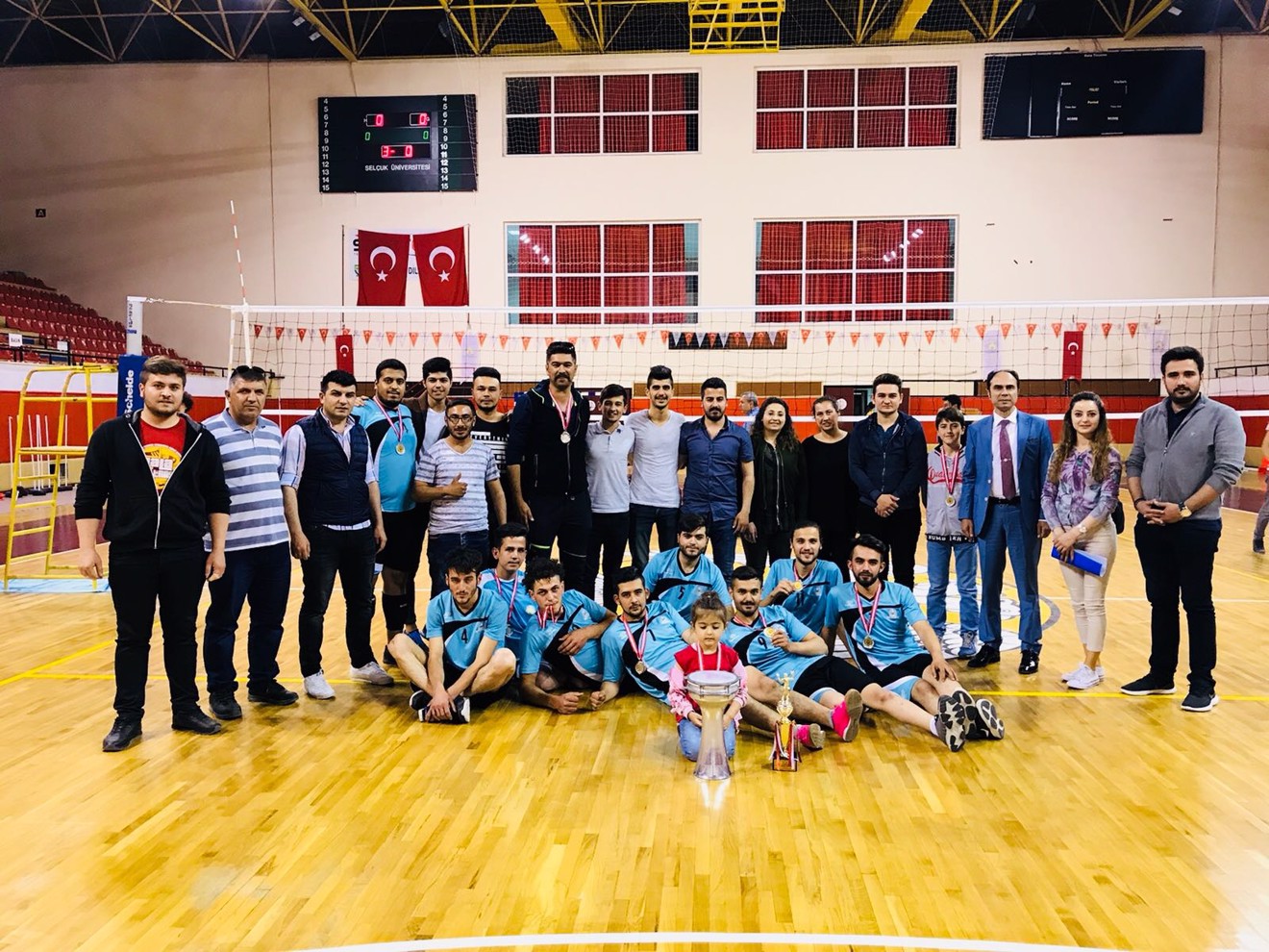 SELÇUK ÜNİVERSİTESİ 25. SPOR ETKİNLİKLERİ VOLEYBOL ERKEK ÖĞRENCİ MÜSABAKALARI