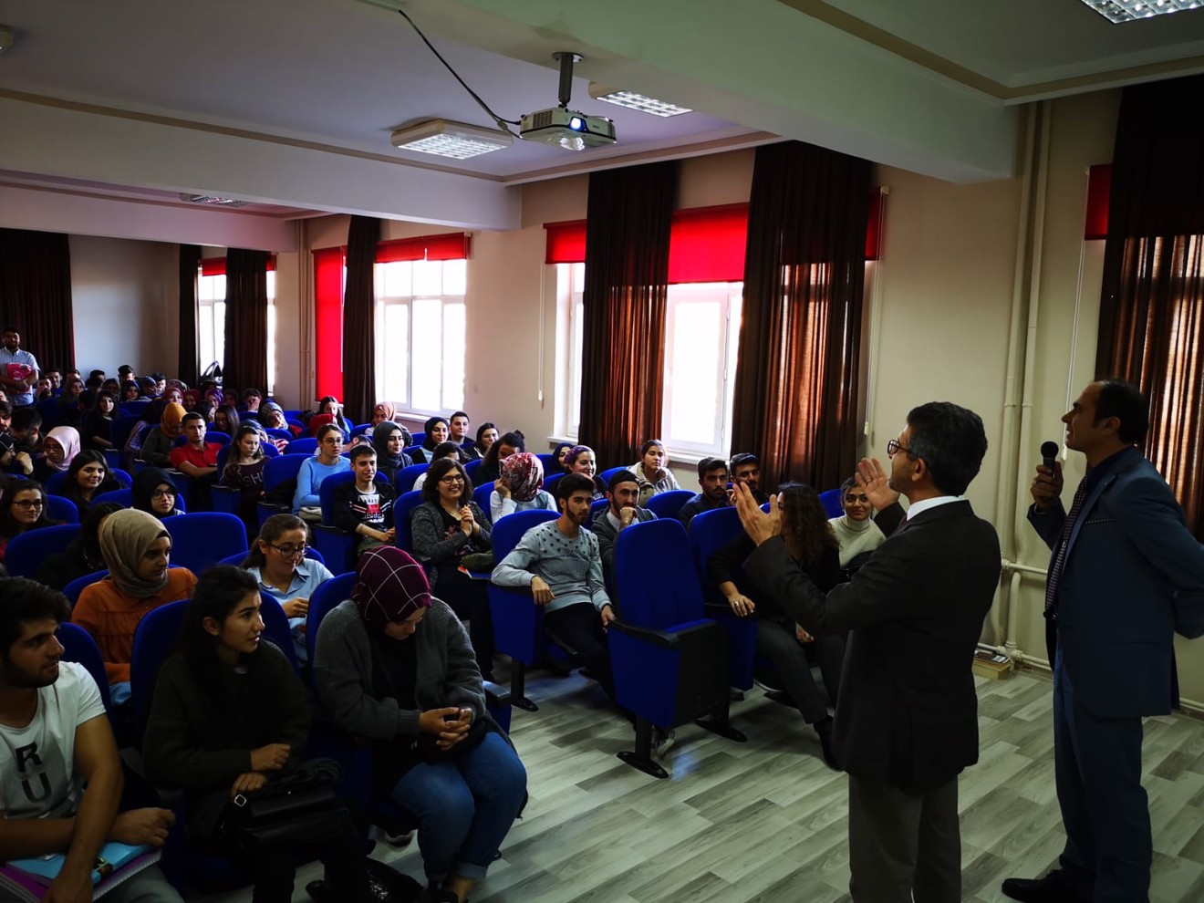Prof.Dr.Ender ERDOĞAN Hocanın Okulumuzdaki Brifingi 