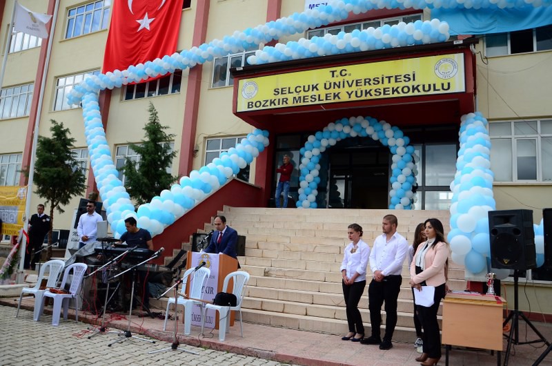 Bozkır MYO 22. Dönem Mezuniyet Töreni