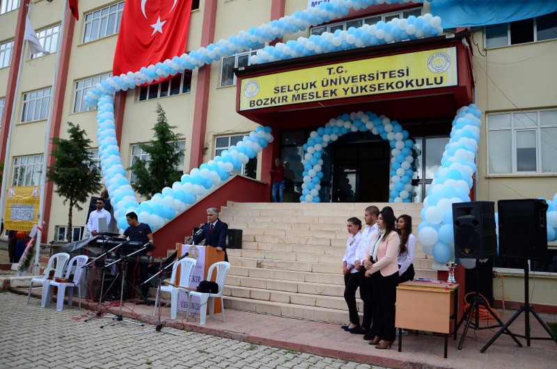Bozkır MYO 22. Dönem Mezuniyet Töreni