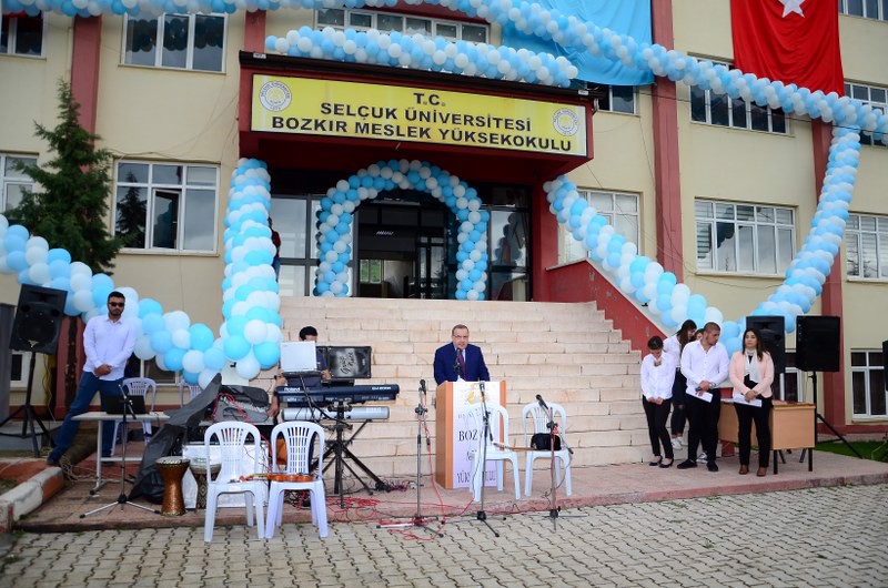 Bozkır MYO 22. Dönem Mezuniyet Töreni