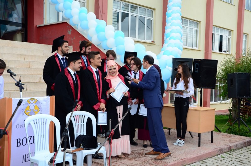 Bozkır MYO 22. Dönem Mezuniyet Töreni