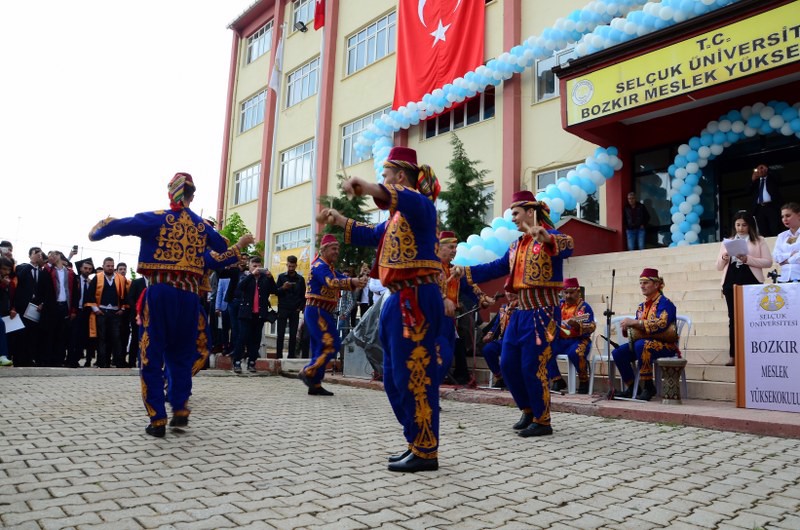 Bozkır MYO 22. Dönem Mezuniyet Töreni