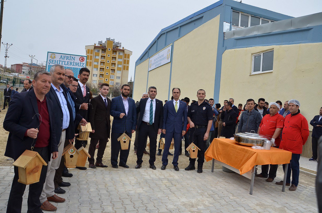 AFRİN ŞEHİTLERİMİZ İÇİN FİDAN DİKİM TÖRENİNDEN