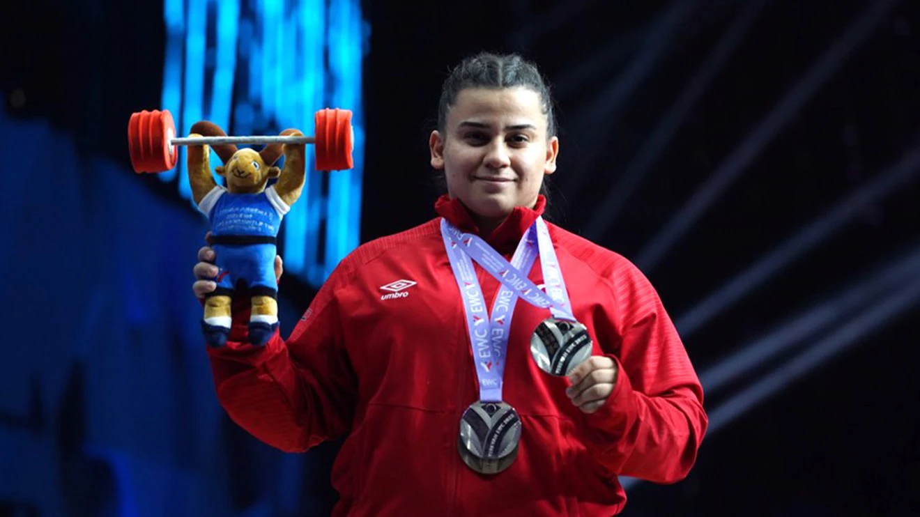 Selcuk University student Narin ranked second in Europe