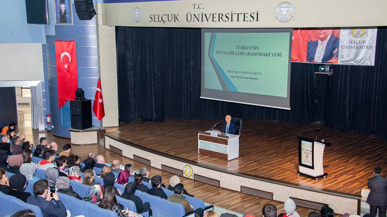 TDK President Prof. Dr. Gülsevin was at Selçuk University