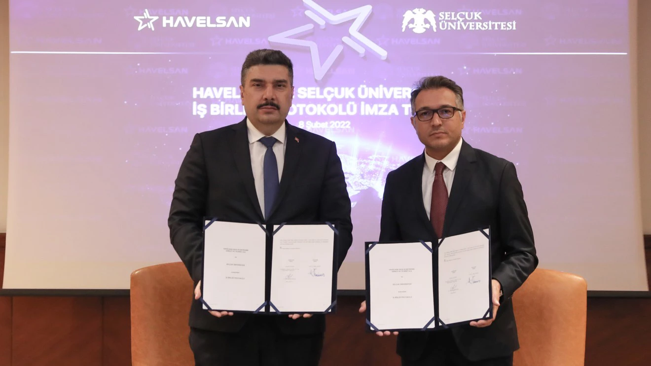 Selcuk University signed a protocol with HAVELSAN