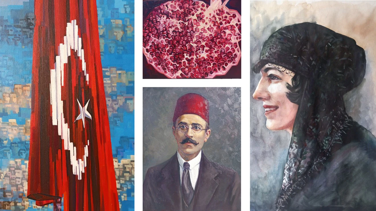 Selcuk University receives 6 awards in the field of painting