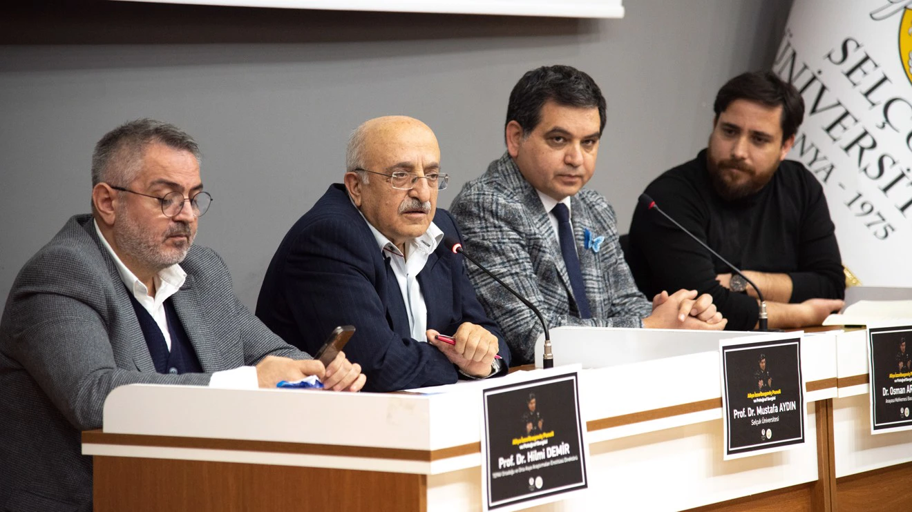 'Aliya Izzetbegovic' panel at Selcuk University