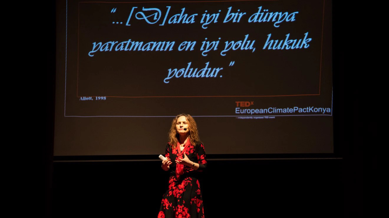 'TEDx EuropeanClimatePactKonya' event at Selçuk University