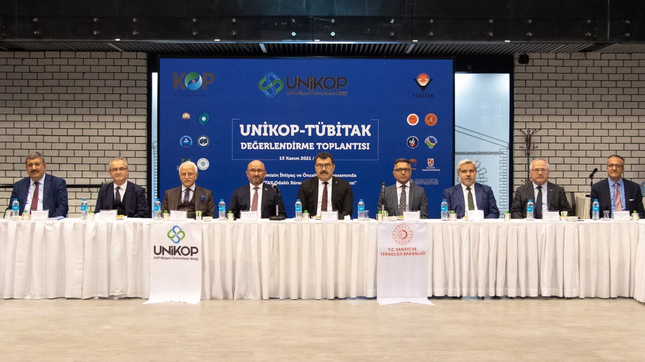 Rector Aksoy attended UNIKOP-TUBITAK Evaluation Meeting