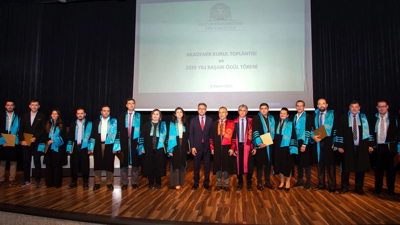 Academic Board Meeting was held at Selçuk University Faculty of Science