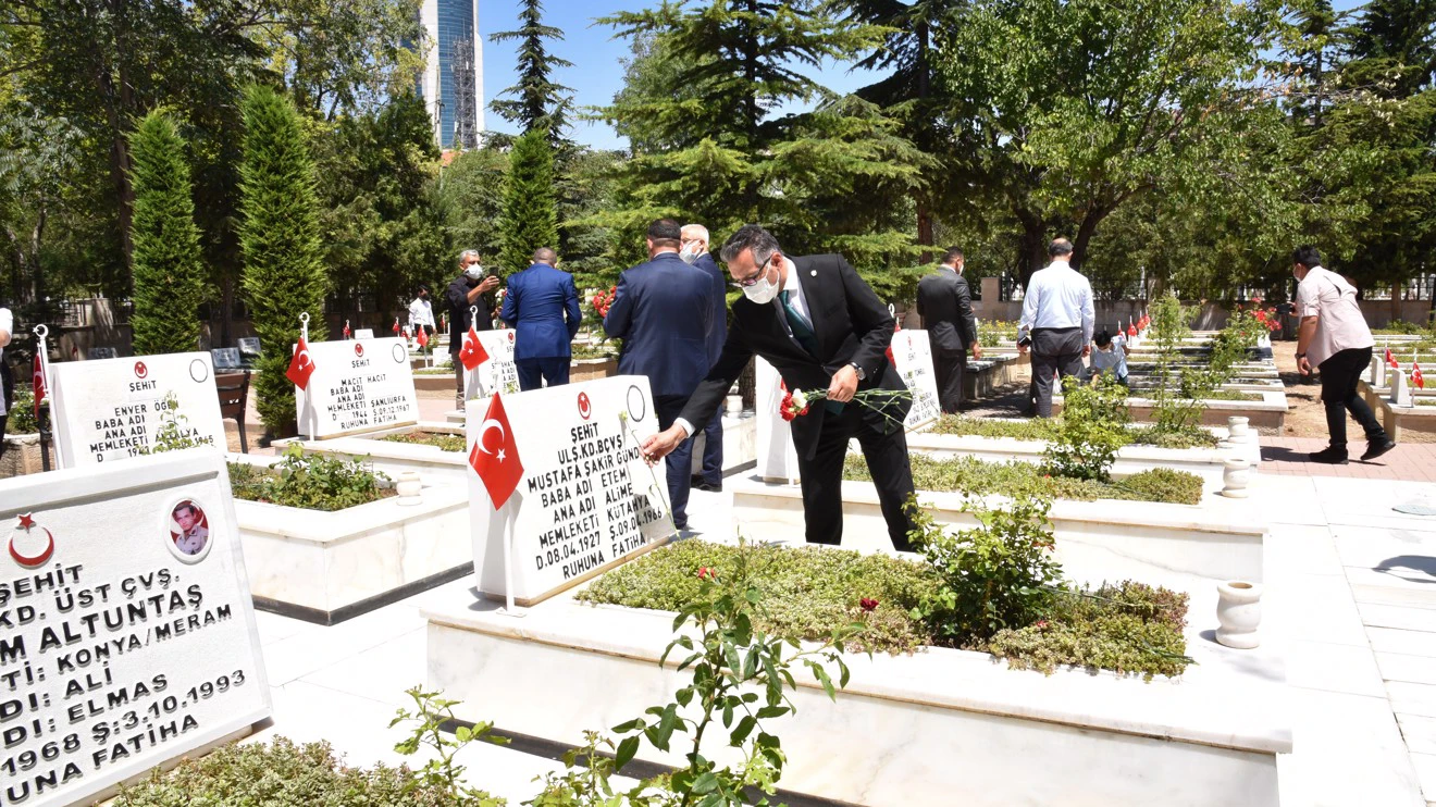 Rector Prof. Dr. Aksoy participated in July 15 events